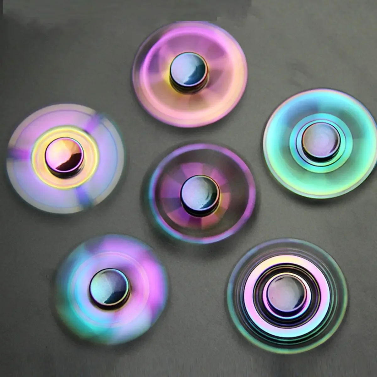 Spinner metálico R188 antiestrés juguete de mano para adultos - imagen 3
