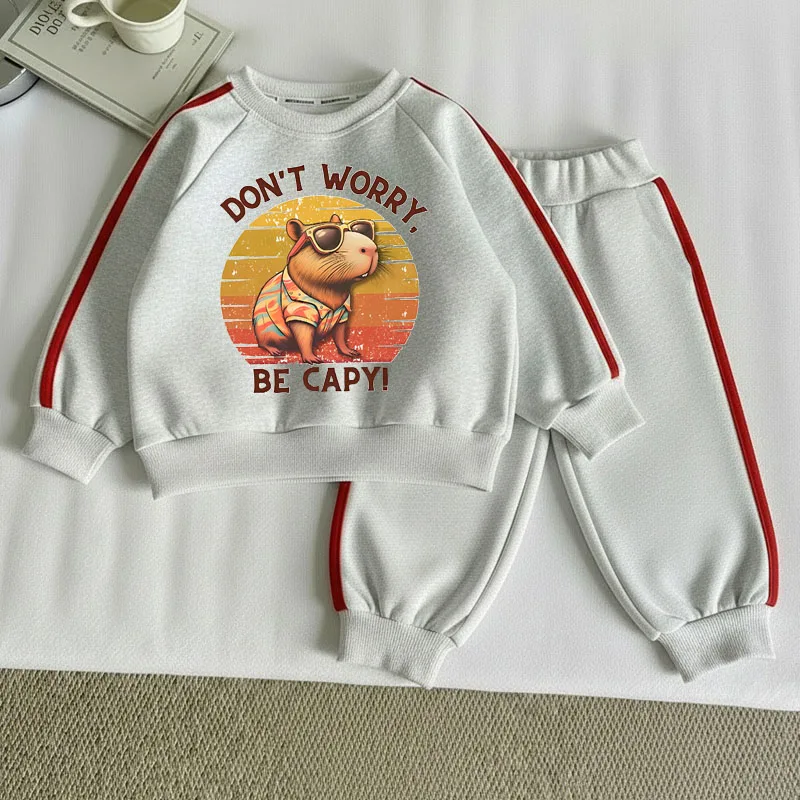 Chándal infantil con sudadera de capucha y pantalón largo - imagen 5