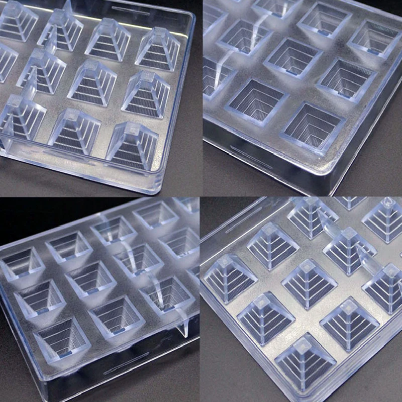 Molde de chocolate 3D con forma de labios y corazones - imagen 3