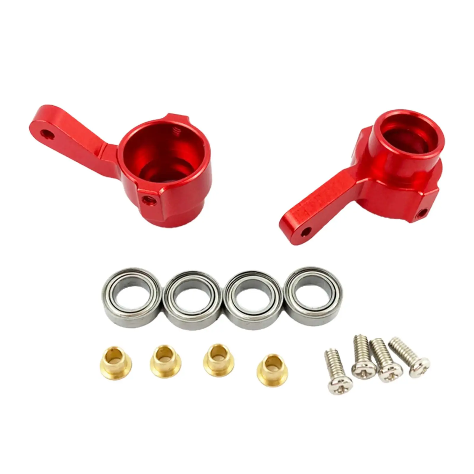 Porta Ejes de Dirección de Aleación para Autos RC WPL 1:16