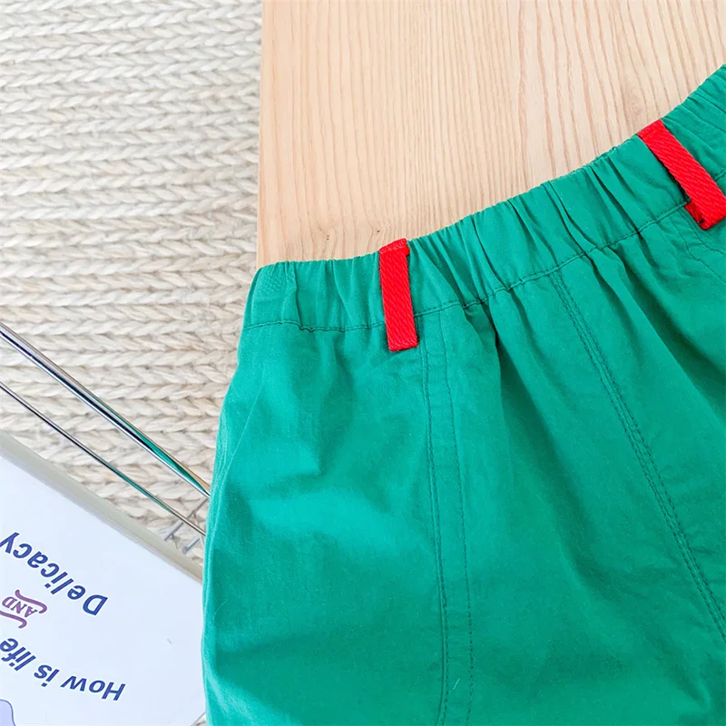 Conjunto Milangel camiseta y shorts con estampado sandía niño - imagen 4