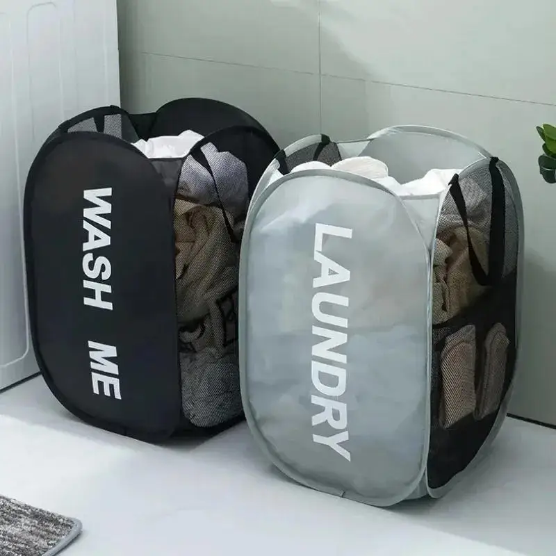Cesto en uso como organizador