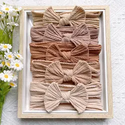 Diadema con lazo elástica para bebé – Cómoda para niña y niño