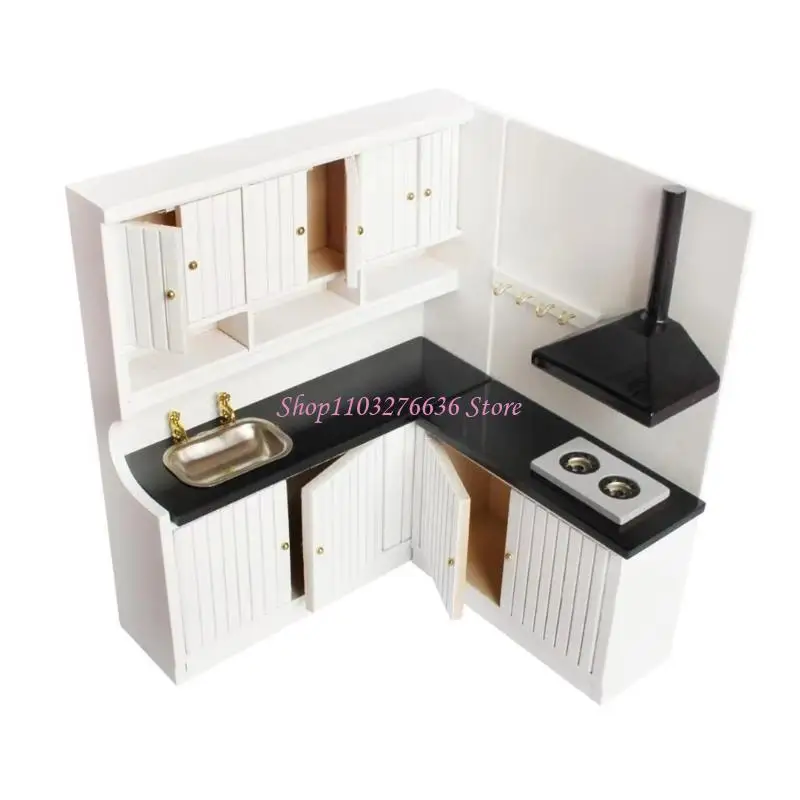 Detalle de gabinete con lavabo
