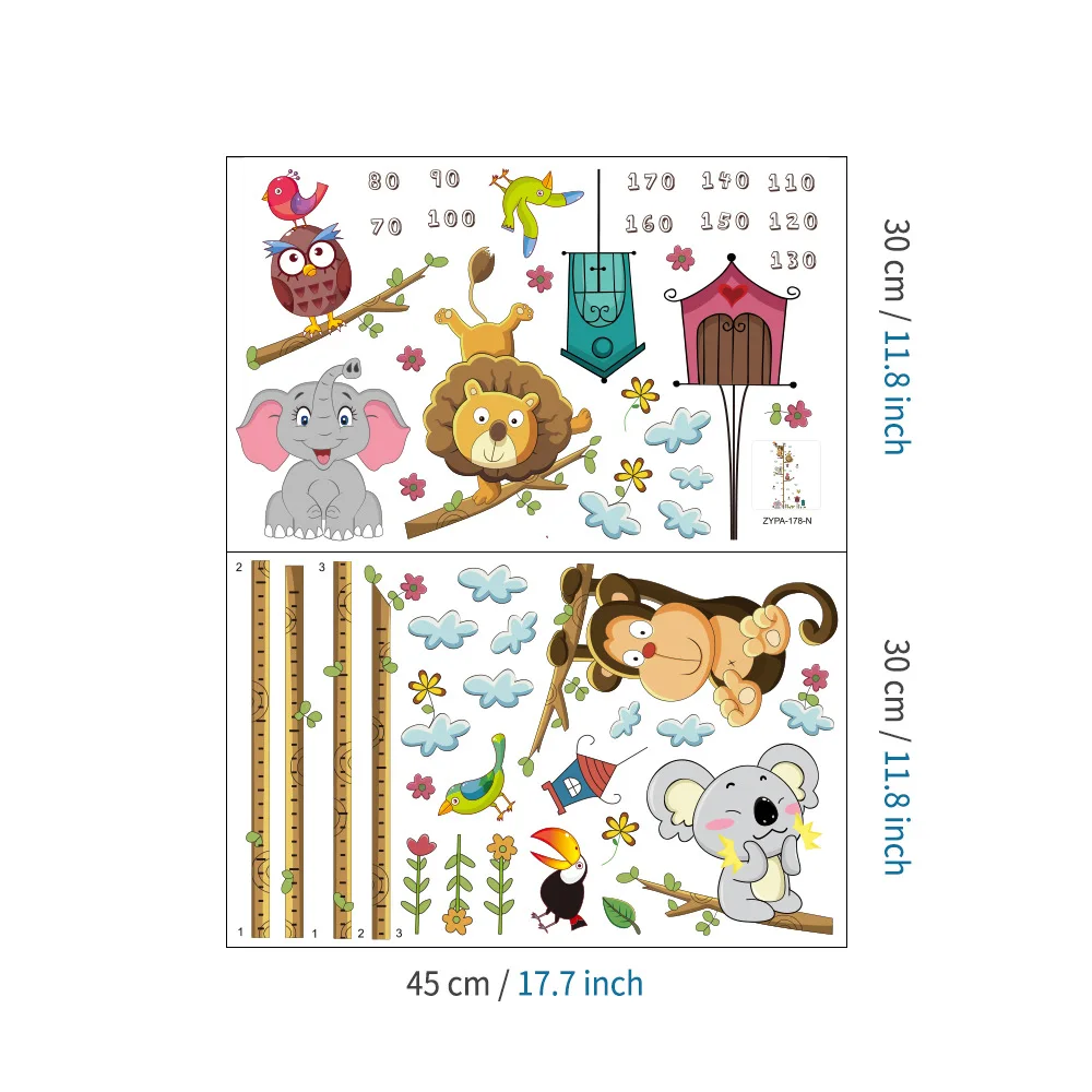 Gráfico decorativo para habitación infantil