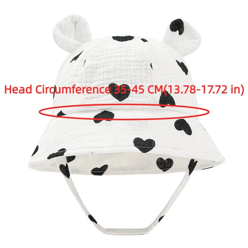 Sombrero de sol unisex de algodón con orejas de conejo ajustable - imagen 2
