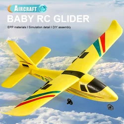 Avión de espuma teledirigido ala fija para niños, al aire libre