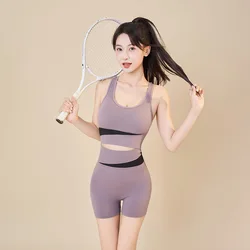 Sujetador deportivo con aro de acero, secado rápido para fitness