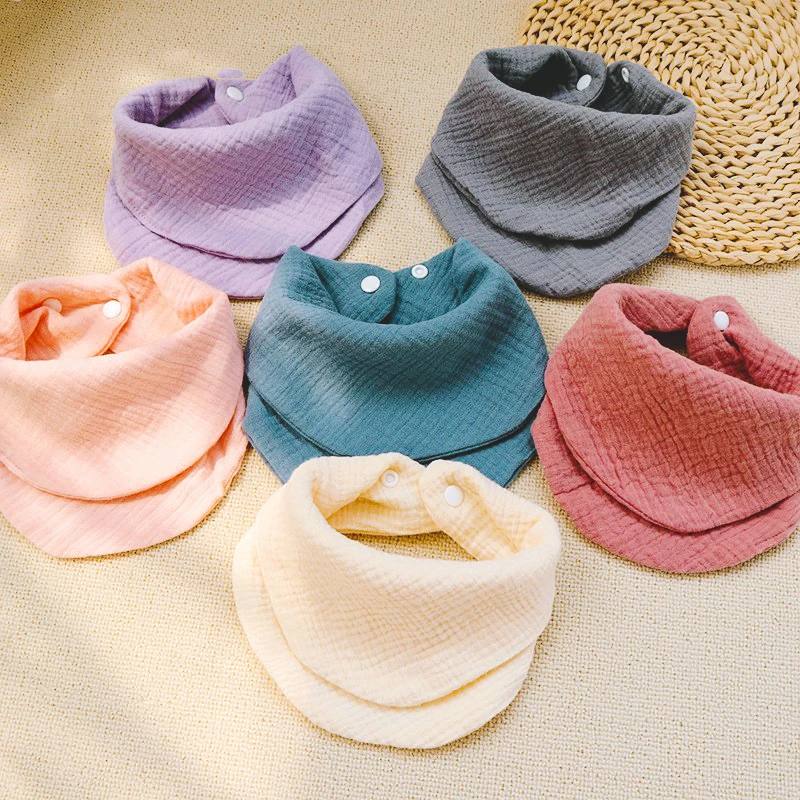 Babero bandana suave antisaliva para bebé recién nacido