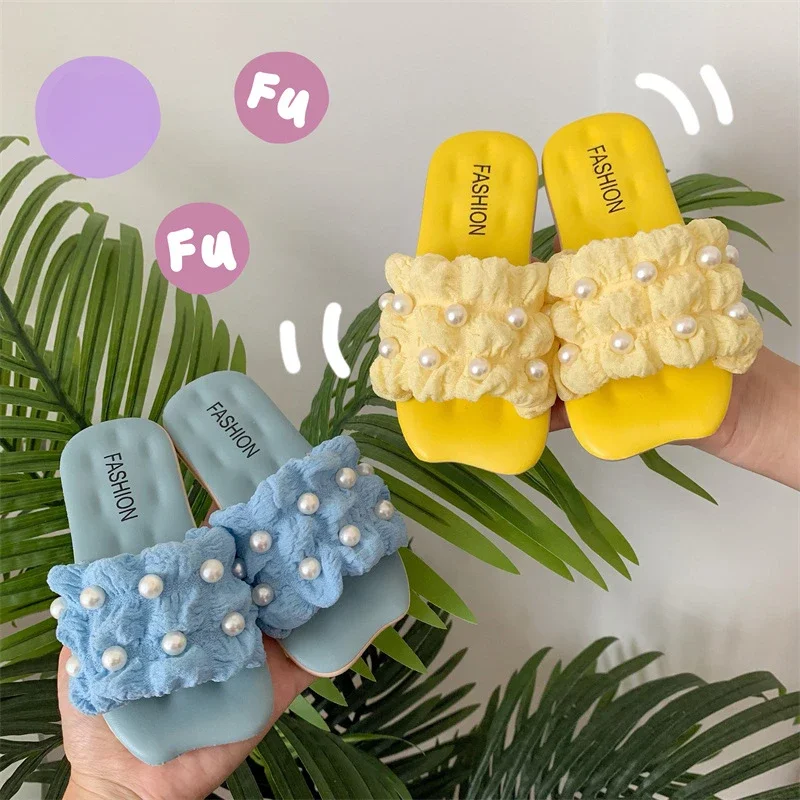 Zapatillas antideslizantes para niñas estilo princesa suela suave - imagen 2