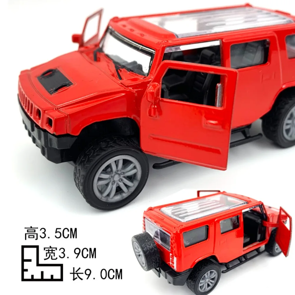 Modelo coche todoterreno de aleación con tracción simulada - imagen 5