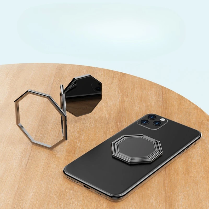 Soporte metálico giratorio y plegable para móvil o tablet infantil de mesa - imagen 3