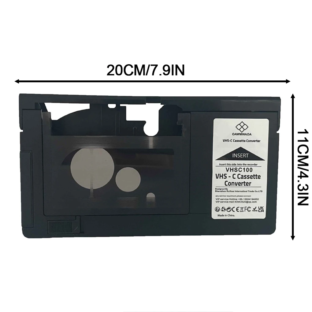 Adaptador VHS a VHSC para videocámaras con caja convertidora - imagen 3