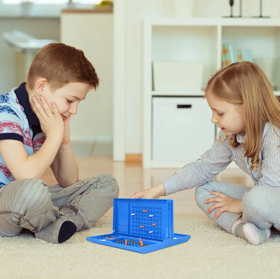 Juego de batalla naval portátil para niños, estrategia marina - imagen 2