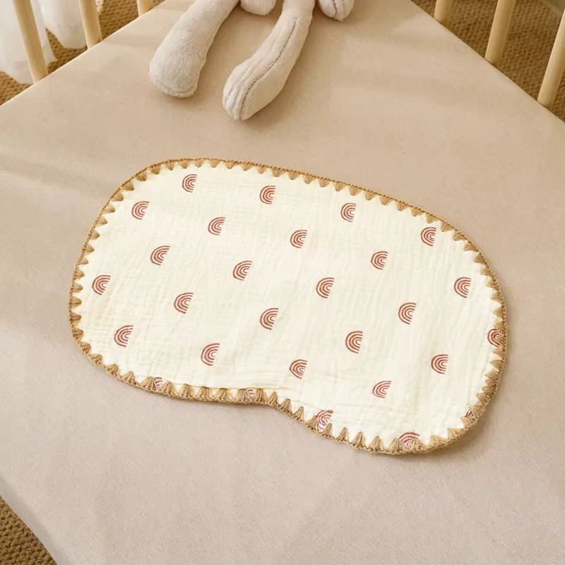 Almohada plana de bebé para recién nacido – Ropa de cama suave - imagen 2
