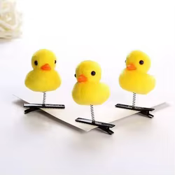 Horquilla de pato con molinete para niñas – Accesorio primavera