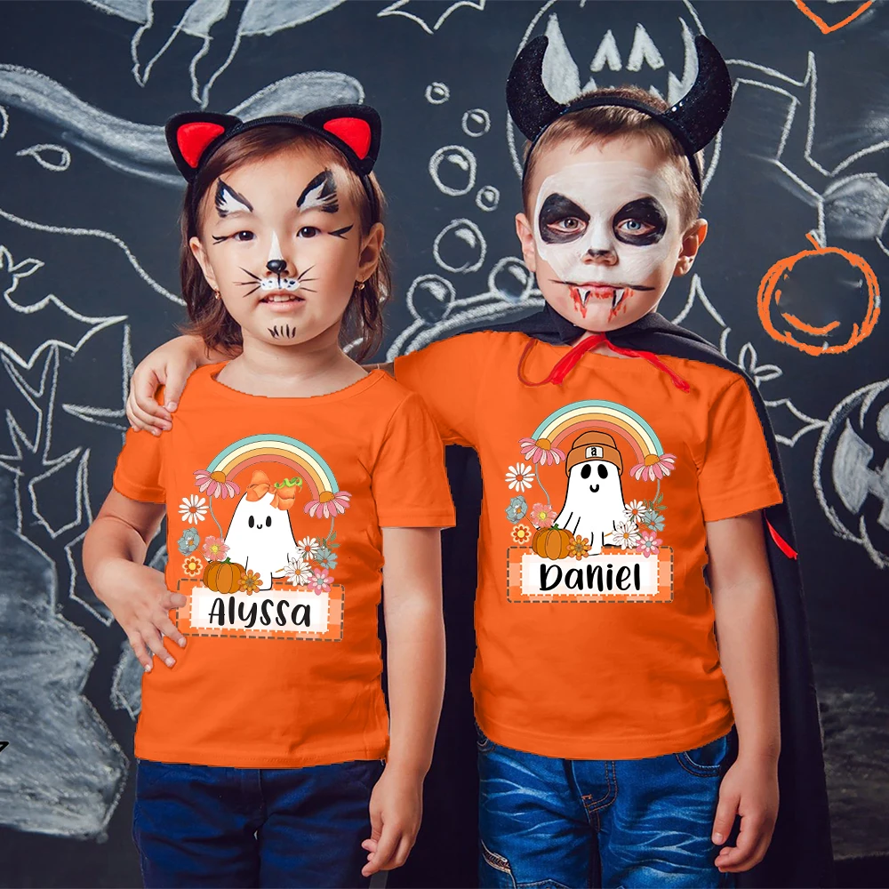 Camiseta personalizada con nombre bordado para niño – Algodón suave - imagen 3