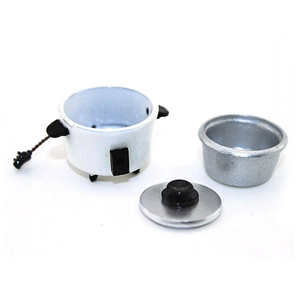 Mini cocina eléctrica de juguete para casa de muñecas - imagen 4
