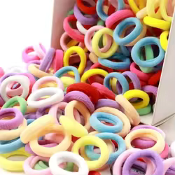 vvocci Coleteros pequeños elásticos de nailon para niñas y mujeres
