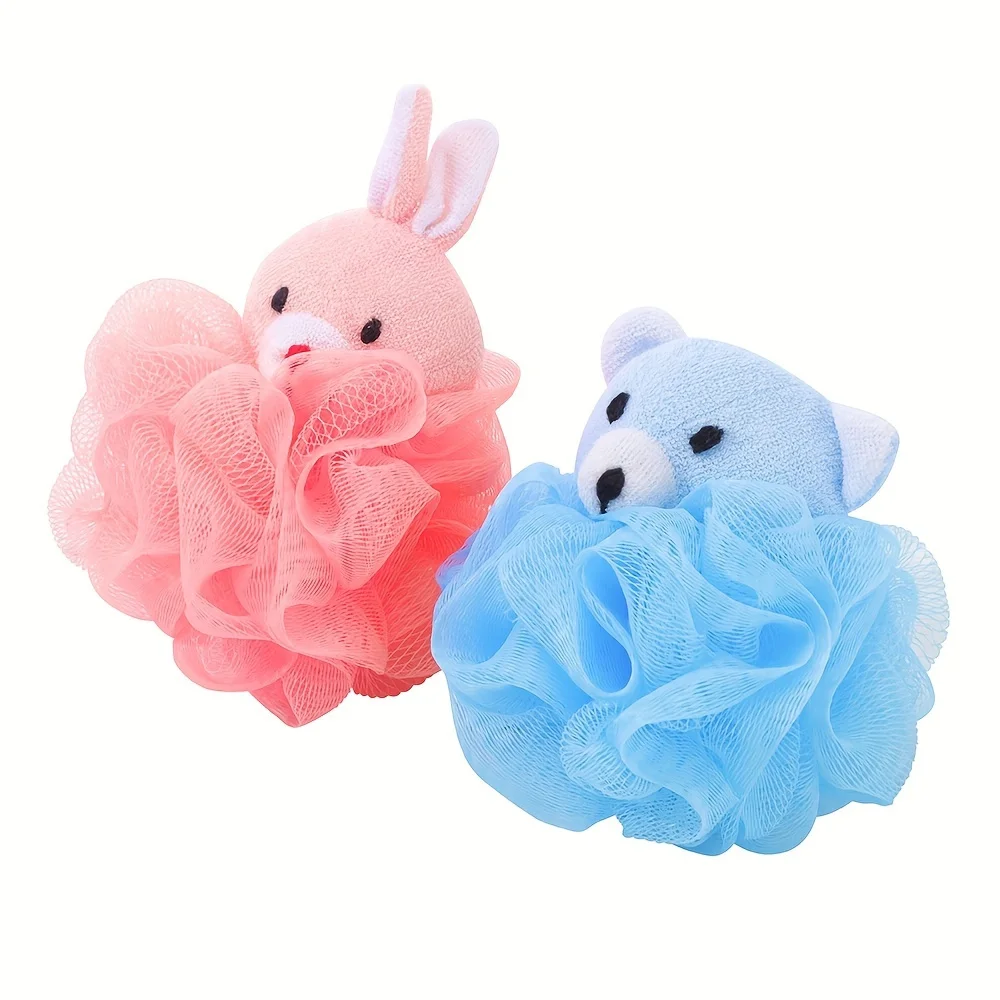 Esponja de baño de lufa con animalitos para niños - imagen 3