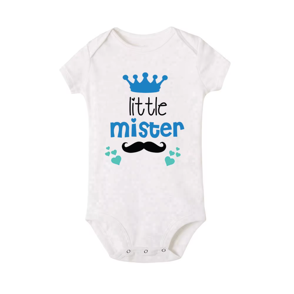 Conjunto a juego para hermanos: camiseta niño y body bebé coordinados - imagen 5