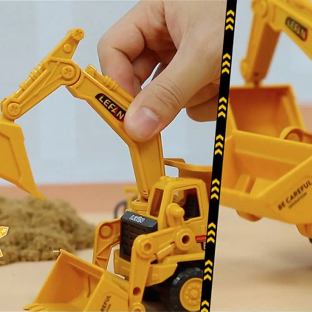Excavadora de juguete grande – Camión volquete infantil para niños - imagen 5