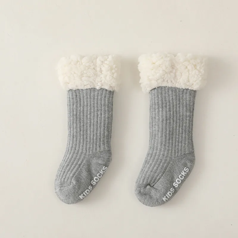 Calcetines de invierno para bebé: cálidos y gruesos (0-3 años)