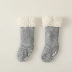 Calcetines de invierno para bebé: cálidos y gruesos (0-3 años)