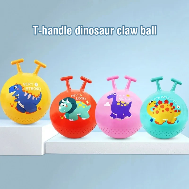 Pelota de salto inflable con mango para niños y niñas - imagen 5