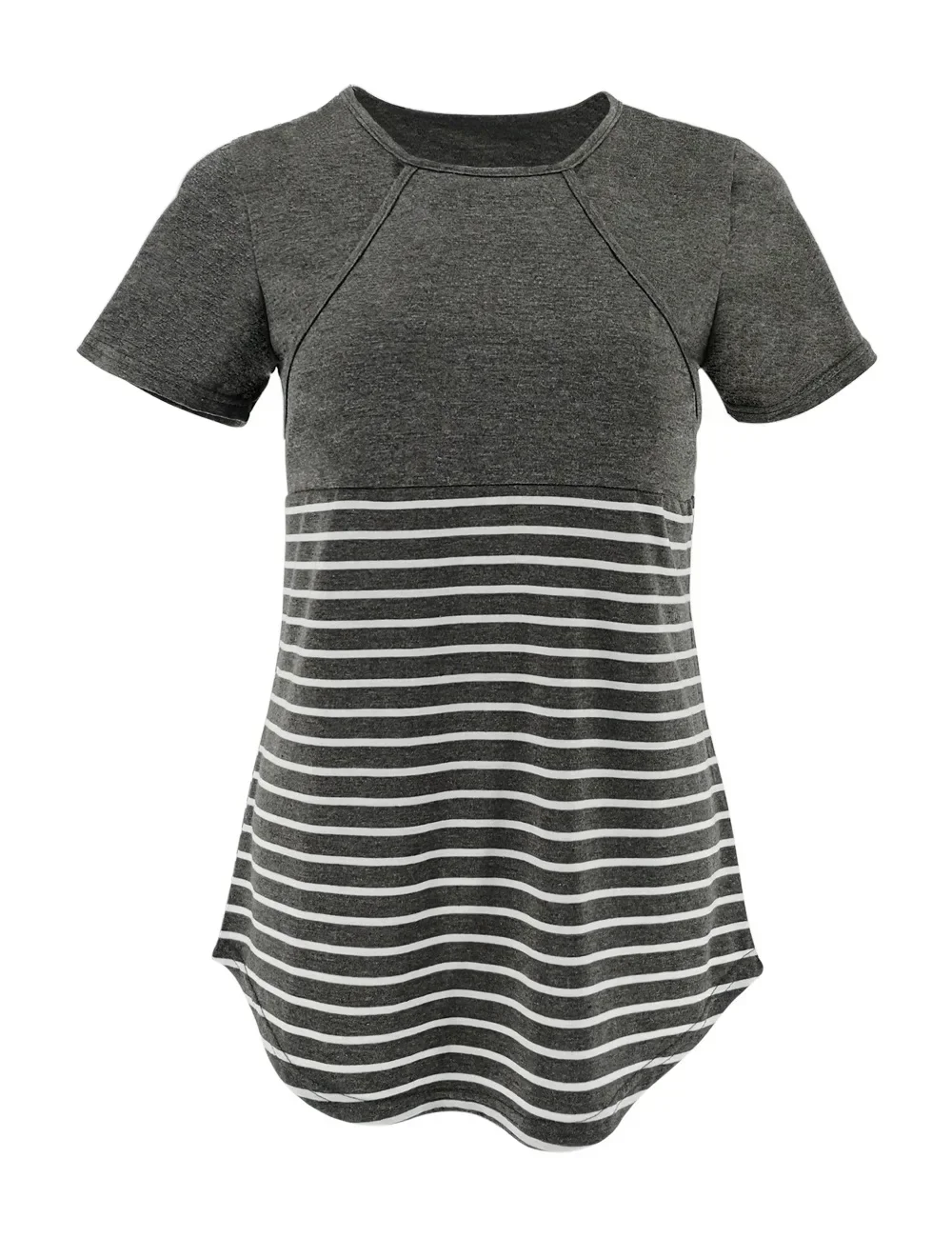 Blusa premamá de manga larga para amamantar – Ropa de maternidad - imagen 5