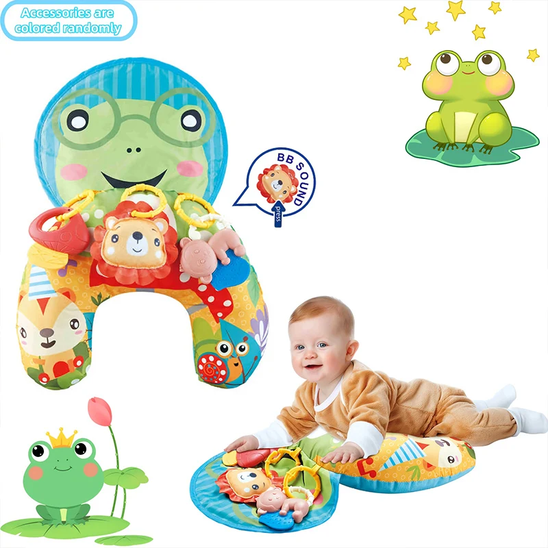 Juguete tummy time de alto contraste negro y blanco Montessori - imagen 4