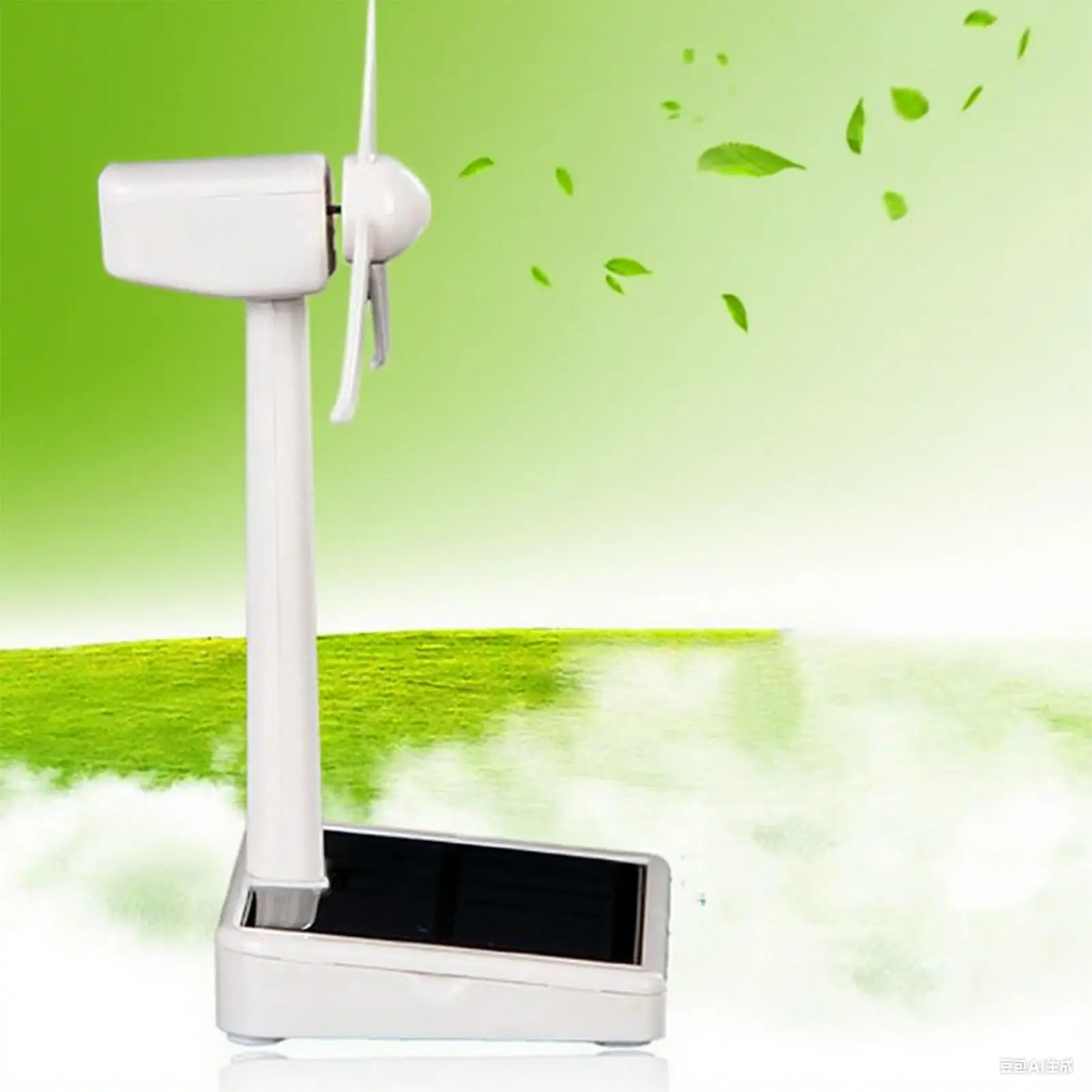 Molino de viento solar 3D educativo para niños