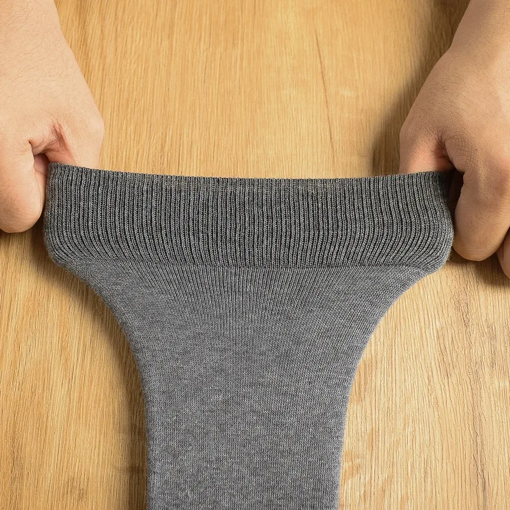 Calcetines altos hasta la rodilla de algodón suave para niñas - imagen 5