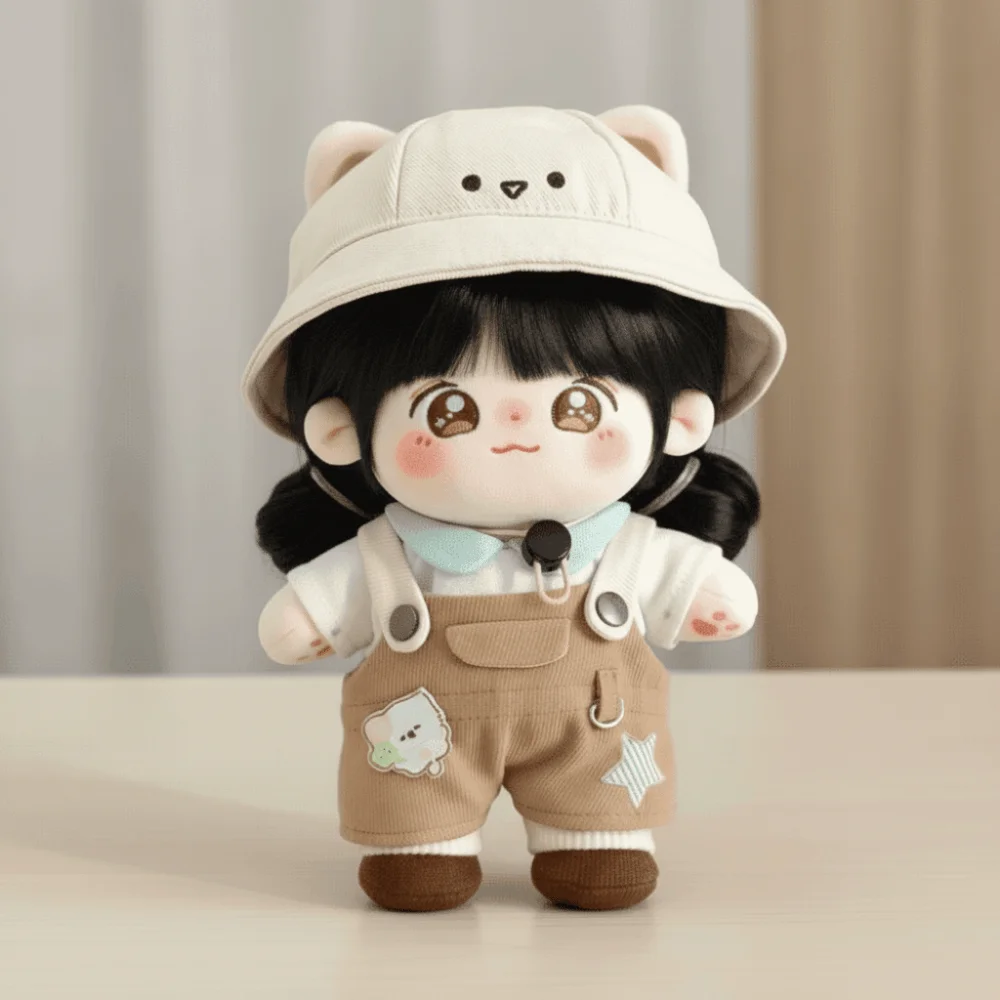 Ropa para muñeca algodón gatito de dibujos animados estilo moderno - imagen 2