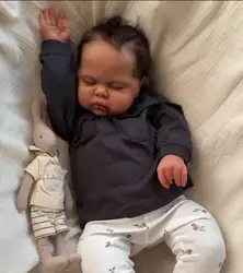 Kit de muñeca reborn bebé dormido realista con piel 3D