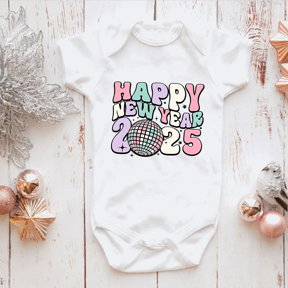Pelele bebé unisex de manga corta para fiestas - imagen 5