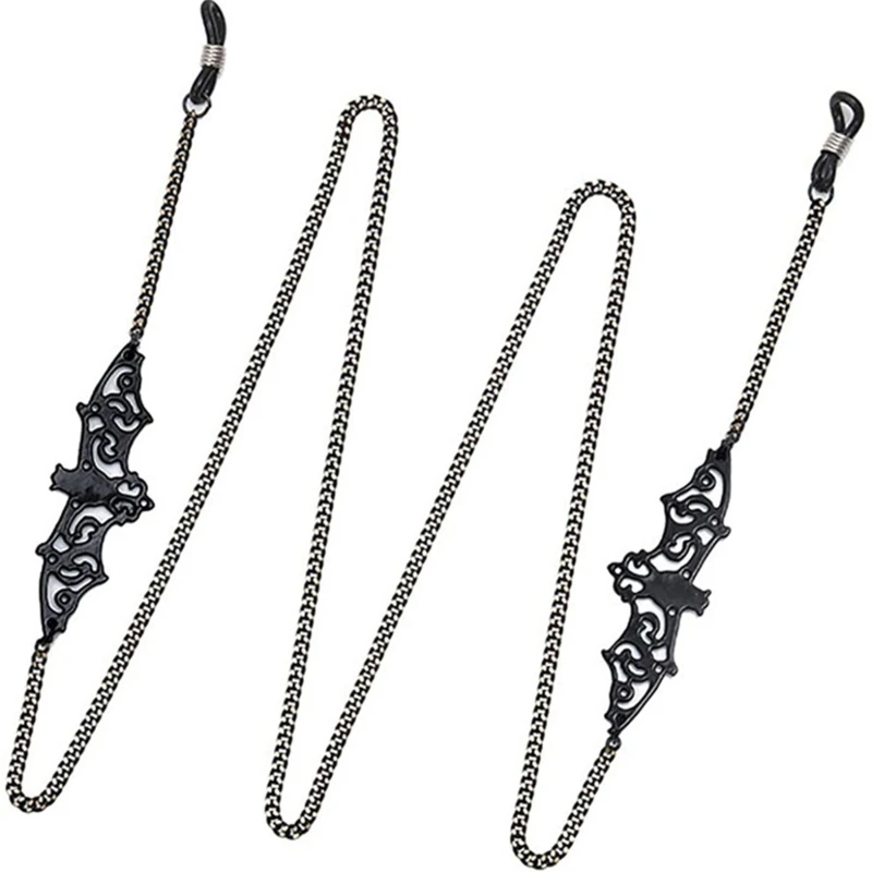 Cadena para gafas de sol gótica con motivo de murciélagos - imagen 5