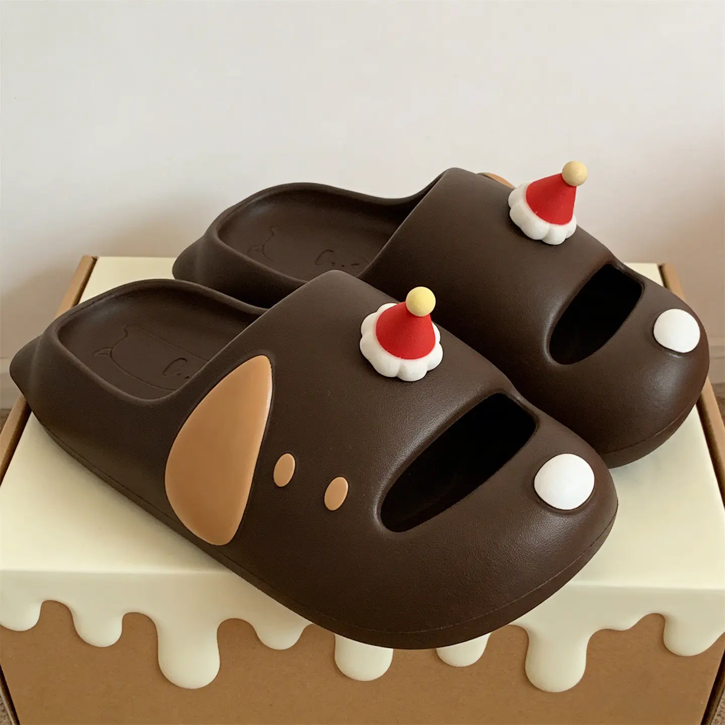 Zapatillas de casa EVA blandas con perrito de dibujos animados - imagen 2