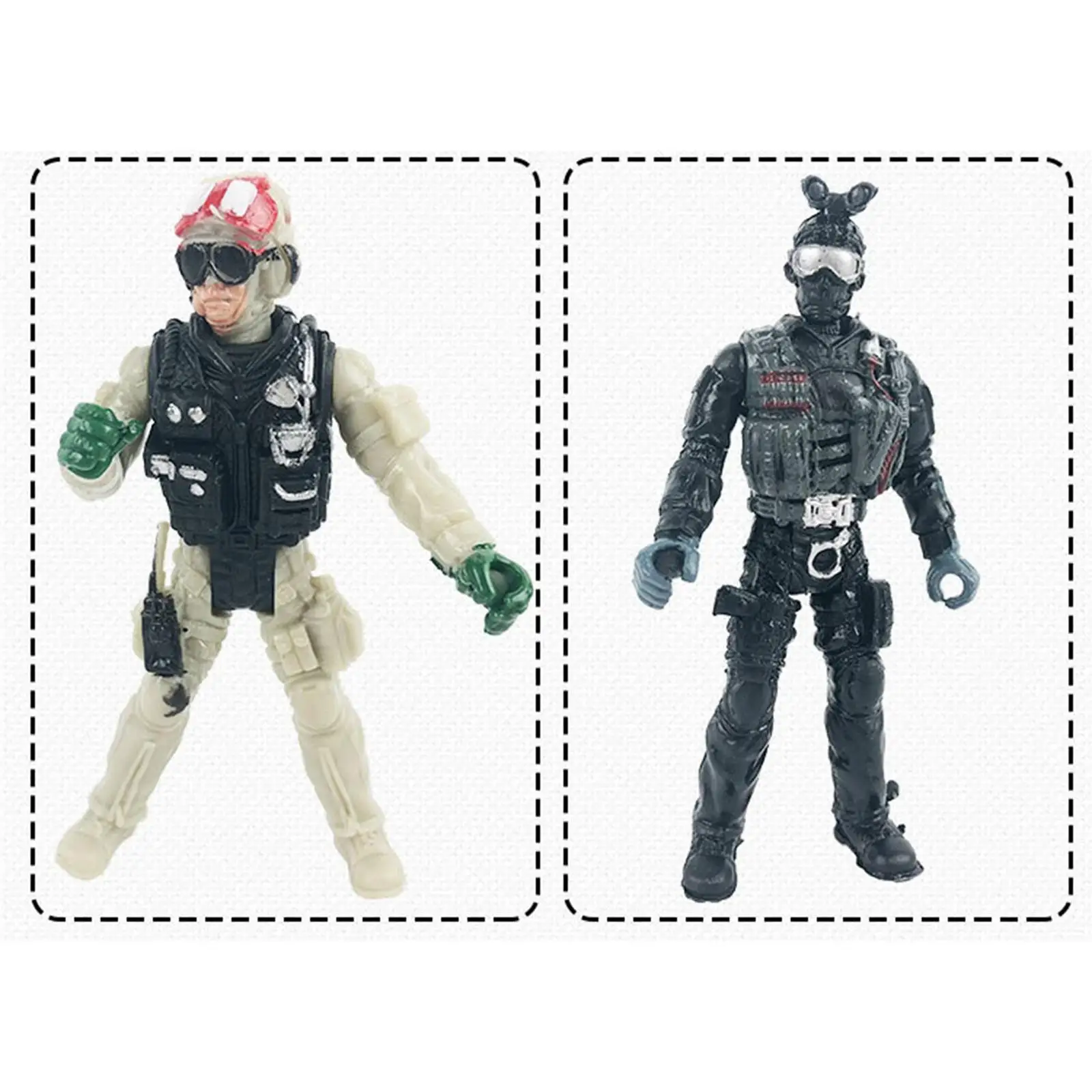 Figura de acción de soldado para niños con accesorios de juego - imagen 3