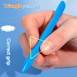 Crayones triangulares doble punta para niños – Material arte educativo