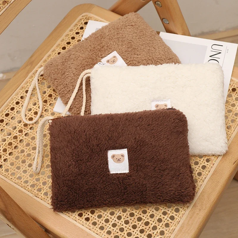 Neceser felpa viaje cosméticos bebé – Organizador suave - imagen 2