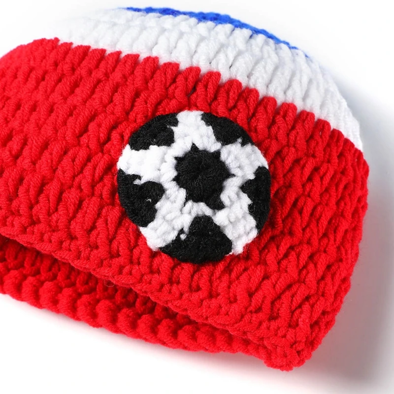 Conjunto ropa fotos bebé recién nacido – Gorro ganchillo - imagen 5