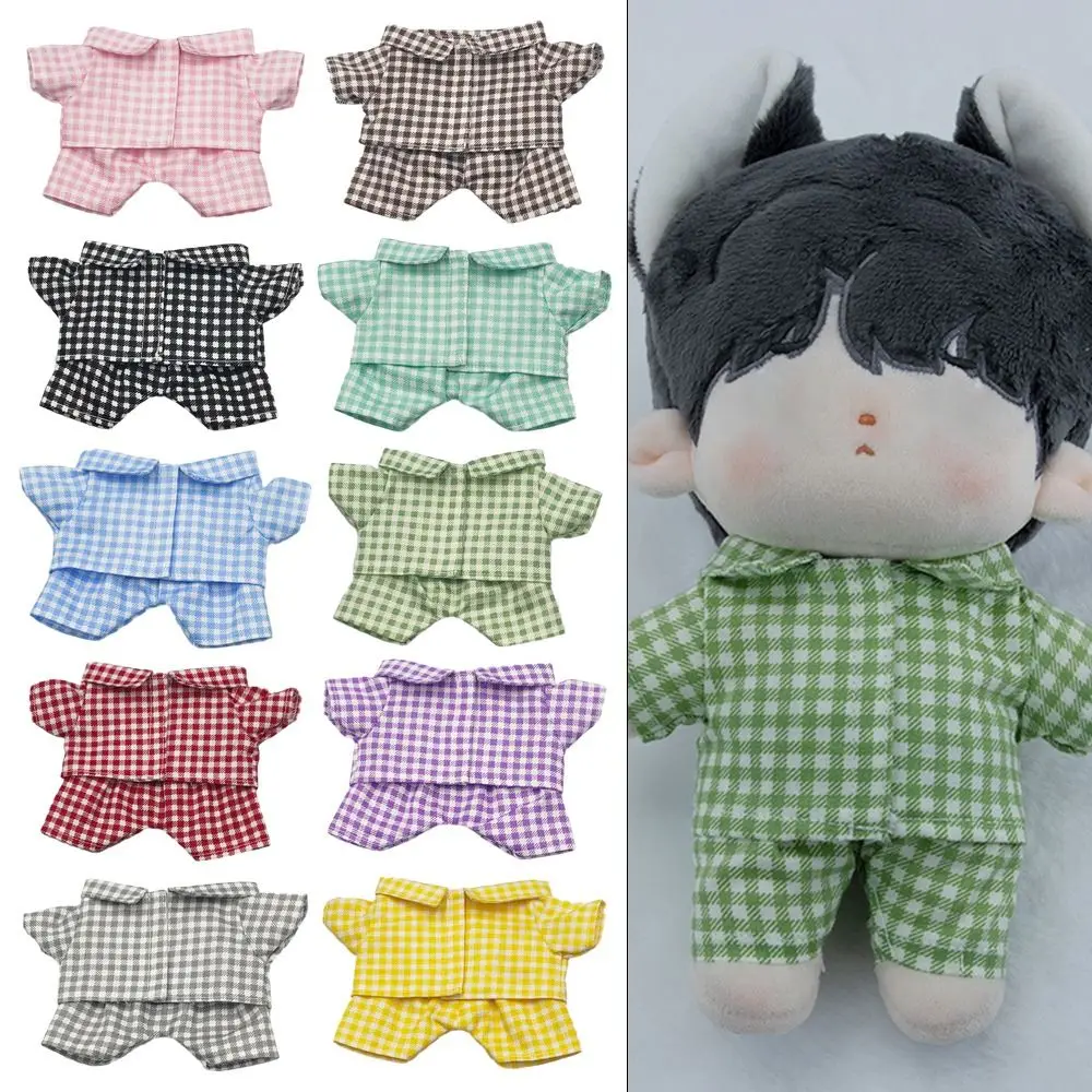 Conjunto de pijama a rayas para muñeca de 20CM