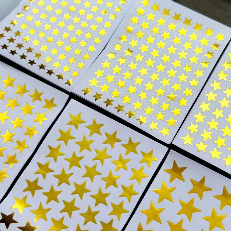 Detalle del acabado y el diseño de estrella