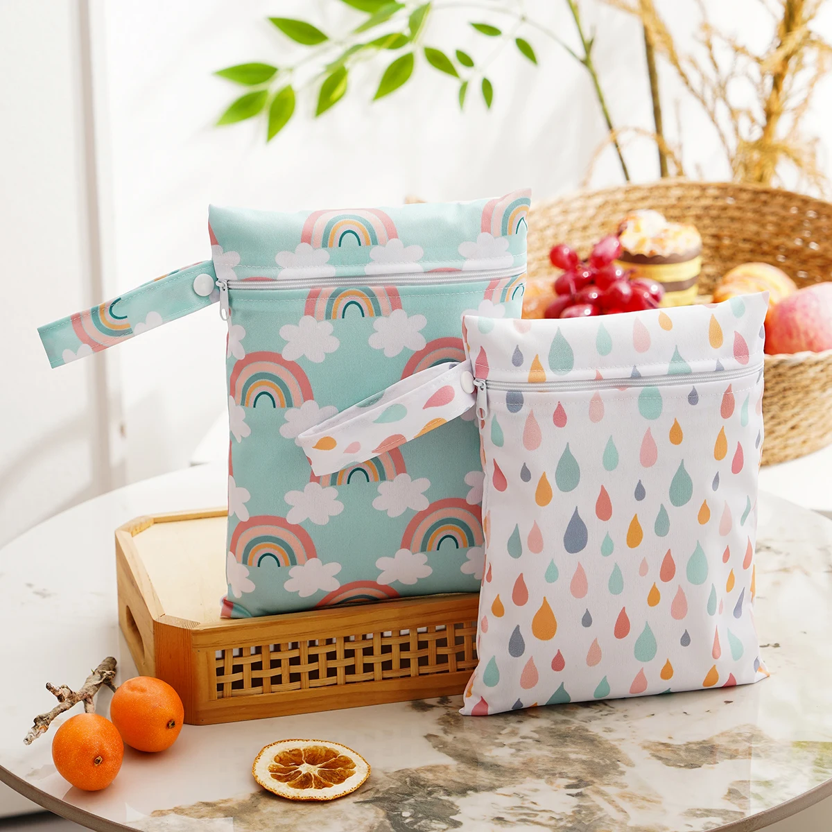 Bolsas y organización del kit para el bebé