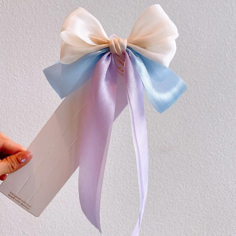 Pasador de pelo con lazo y lentejuelas para niñas - imagen 5