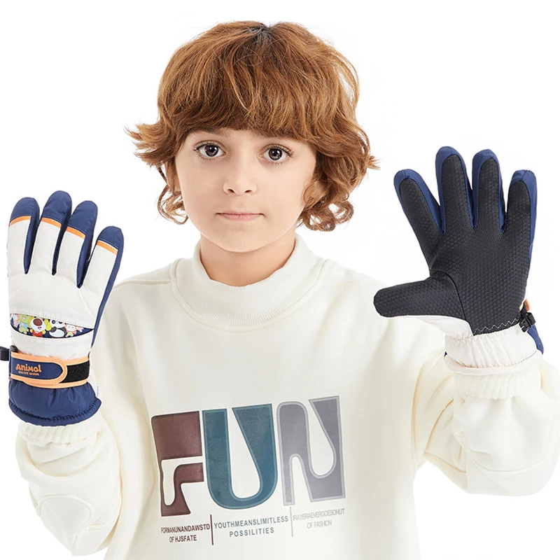 Guantes impermeables de invierno para niños y niñas - Esquí y nieve - imagen 4