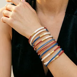 Pulseras infantiles de gelatina con lazo y brillo para fiestas
