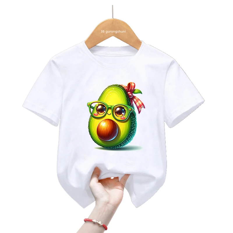 Camiseta manga corta con estampado floral de aguacate para niño - imagen 4