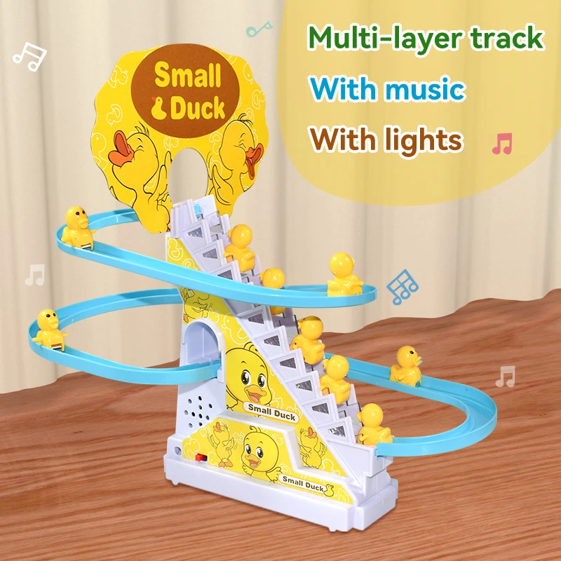 Pista musical con pingüino electrónico que sube escaleras - imagen 2